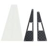 QUPA AM STORE 1 Set Stainless Steel Engine Hood Skid Plates with Intake Grille for 1/18 TRX4M Defender Upgrades view 3