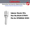 4-Pack Fuel Nozzle Injector Injection Nozzles DLLA157P691 093400-6910 Fits for HYUNDAI D4D4 view 2