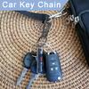 CooBigo 4Pack Small Keychain Rings, Metal Key Carabiner Clip, Mini EDC Key Ring Chain Holder Organizer for Purse Charm Hook, Car Keychain, Paracord Keychain Lanyard, Men and Women Key Fob (Gold) view 4