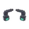 AC PERFORMANCE Plastic Fuel Quick Connector Female 5/16" Tube to Male 3/8" Barb, 90 Degree, Pack of 2 view 2