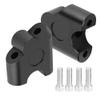 QANYEGN 22mm Motorcycle Handle Riser, Handle Clamp, iversal Bike Handle Extender for Mot Bike(Black) view 1