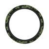 Camo Green Print Steering Wheel Cover Soft Anti-Slip Auto Steering Wheel Cover Elastic Car Accessories Steering Wheel Protector Universal 15 Inch for Cars SUV Vehicle Truck view 1