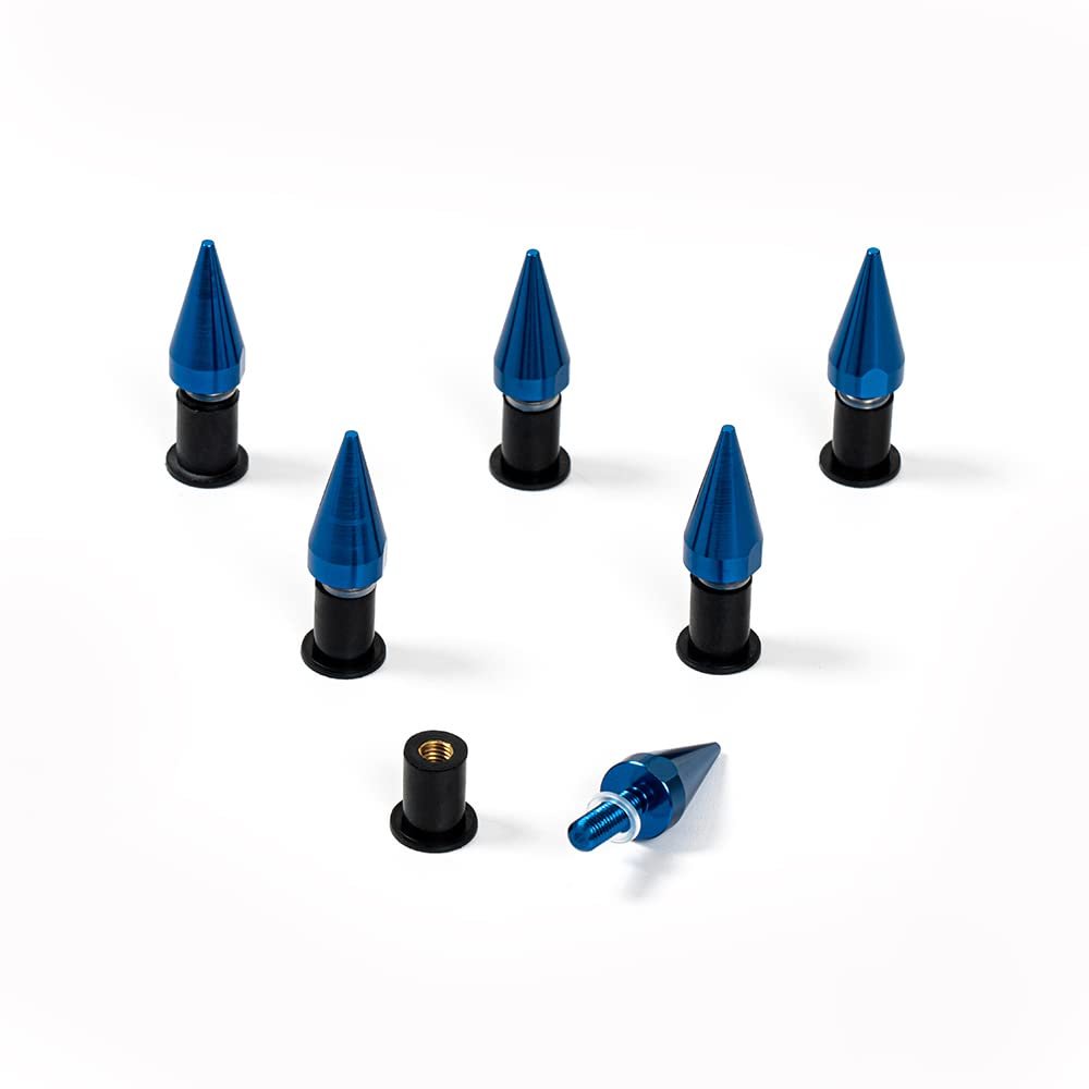 Blue Fairing Windscreen Bolts Kit Screws for Kawasaki Z1000SX / Ninja 1000 2010 2011 2012 2013 2014 2015 Windshield Screws Fasteners Hardware Clips
