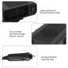 24V Car Heater, ABS Car Fan Heater, Windshield Heating Defrost Defogger with Plug in Cigarette Lighter, Car Windscreen Demister (Black) view 4