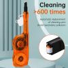 3PC Fiber Optic Cleaning Pen for 8/12/24 Core MPO/MTP Connector (Orange) view 4