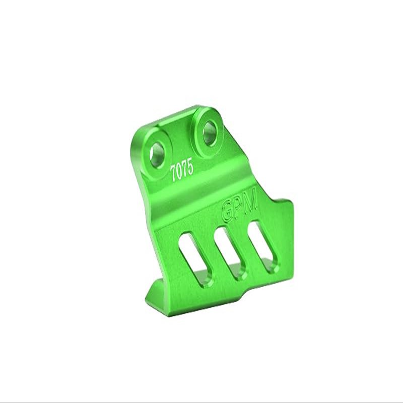 Aluminum 7075 Chain Guard Protector for LOSI 1:4 Promoto MX Motorcycle Dirt Bike RTR FXR LOS06000 LOS06002 Upgrades - Green