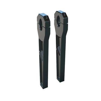 Todds Cycle TD-R21-06B 1-1/8in. Handlebar Riser Kit - 6in. Rise - Black