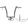 Fat Baggers Inc 812916 1-1/2in. Plug and Play EZ Install Pointed Top Handlebar Kit - Chrome view 1