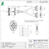 J1939 Puede conector de Cable deutconnector a Doble D-Sub 9 Pin para camin herramienta de diagnstico OBD2 camin escner camiones de servicio pesado autobuses maquinaria de 3.28ft view 3