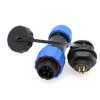 ZBLZGP SD16 5 Pin Electrical Connector Panel Mount Waterproof IP68 Aviation Plug Socket Male Female for Industrial Power Automotive Outdoor view 1