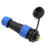 ZBLZGP SD16 5 Pin Electrical Connector Panel Mount Waterproof IP68 Aviation Plug Socket Male Female for Industrial Power Automotive Outdoor view 2