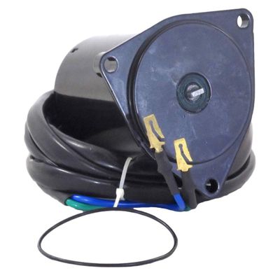 RAREELECTRICAL Tilt Trim Motor Compatible With Johnson Evinrude 150Hp 175Hp 200Hp 225Hp 235Hp V6 V8 Outboard 1981-1992 12V 2-Wire 8Ft Harness 3-Cyl Replaces 985237 434795 Pmw4002 18-6759 6220
