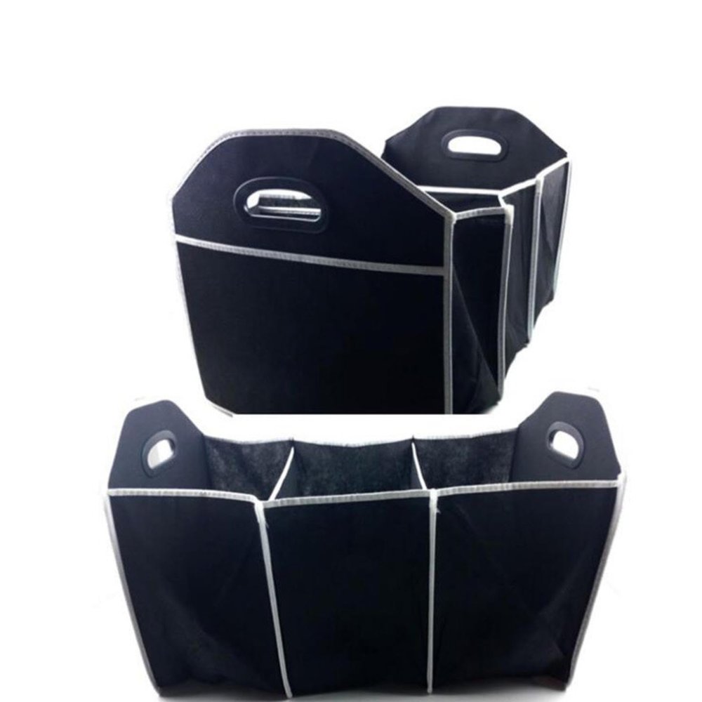 ShAzan Car Storage Storage Box car Backup Sundries Storage Box Foldable Multifunctional Non-Woven Fabric Storage Box