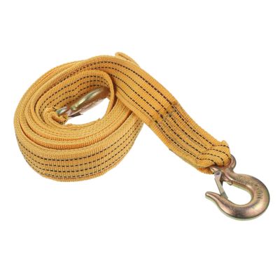 FAVOMOTO Car Rope Heavy Duty Towing Strap Wear-Resistant Pulling Rope for Truck and Car Emergency Accessory Nylon Construction Convenient Storage