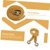 FAVOMOTO Car Rope Heavy Duty Towing Strap Wear-Resistant Pulling Rope for Truck and Car Emergency Accessory Nylon Construction Convenient Storage view 3