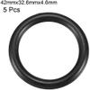 XYWHPGV Nitrile Rubber O-Rings 42mm OD 32.6mm ID 4.6mm Width, Metric -N Sealing Gasket, Pack of 5(5a027 fe795 89035 0f983 09cfb 63c52 view 2
