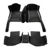 BILKAR Custom Car Floor Mats fit for Acura Sedan 2000-2023 Full Coverage of Vehicle Interior Floor Accessories Automotive Liners (Black Double Pinned White Stripe) view 1