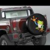 Funny Tree Frog Spare Tire Cover Tough Tire Wheel Waterproof Soft Cover Universal Fit for RV SUV Truck Motorhome Camper Travel Trailer 14" 15" 16" 17" view 2