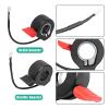 Electric Scooter Finger Throttle Booster Hall Sensor Electric Bike Thumb Throttle E-Bike Accelerator Grip Throttle (Color : Black) view 4