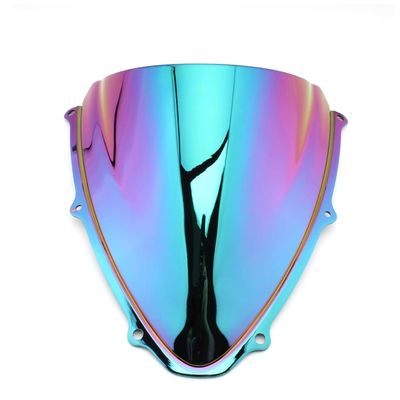 GLoyer Motorcycle Windshield Motorcycle Windshield Suitable Compatible with Suzuki Gsxr600750 K6 06-07 Windshield Mirror Front Gear Fan Housing (Color : Black Iridium)