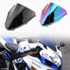 GLoyer Motorcycle Windshield Motorcycle Windshield Suitable Compatible with Suzuki Gsxr600750 K6 06-07 Windshield Mirror Front Gear Fan Housing (Color : Black Iridium) view 2