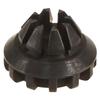 Genuine Black Plastic Hood Prop Rod Grommet - Car - Front Upper view 1