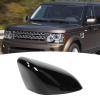 Rear View Mirror Cover, Gloss Black Perfect Replacement Side Mirror Cover for LR4 LR2 Range Rover (Right (LR019961, LR01505)) view 2