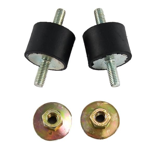 Blue Oval Industries Factory Air Box to Inner Fender Studs, Washers, & Nuts Made for Mustang 1986-1993