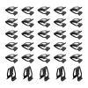 Augeny 30 PCS Dashboard Trim Clips, Metal Car Front Console Dash Retainer, Universal Automotive Dashboard Trim Clip, Vehicle Interior Clip Fasteners Replacement for Most Cars view 1