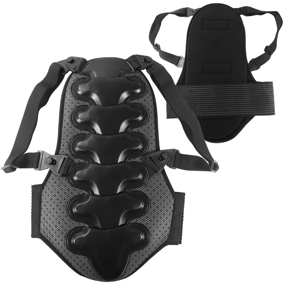 Cienfy Adult Back Spine Protector Anti-Fall Protective Gear for Snowboarding, Skateboarding, Skating and Skiing