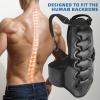 Cienfy Adult Back Spine Protector Anti-Fall Protective Gear for Snowboarding, Skateboarding, Skating and Skiing view 3