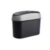 Waterproof Garbage Can Hanging Car Garbage Bin with Spring Lid, Double Opening, No Lid Garbage Bin with Lid, Desktop Garbage Bin view 1
