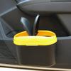 Waterproof Garbage Can Hanging Car Garbage Bin with Spring Lid, Double Opening, No Lid Garbage Bin with Lid, Desktop Garbage Bin view 4