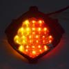 Motorcycle Chrome LED Integrated Blinker Taillight Rear Tail Brake Turn Signals Light For YAMAHA YZF-R1 YZF R1 YZFR1 2004 2005 2006 P/N 5VY-84710-00-00 (Clear) view 4