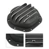 GENRICS 1 Set of Rear Black Aluminum Differential Cover & Gasket & Drain Plug Replacement for Dana 44 10 Bolts view 3