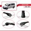 accessorypart Compatible with Nissan NV200 (M20) 2009-2021 ACE-1 Model Car Roof Rack Cross Bar Black Aluminium 2 Bars view 4