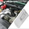 YSIL Intercooler Pipe Air Intake Tube OD 2.5"(63mm) Length 4.72"(120mm) Straight Aluminum Universal Hose Joiner Pipe Connector with 2 Clamps view 3