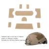 Jauarta 9pcs Clay Color Sticker Strong Adhesive DIY Training Helmet Thickened Back Adhesive view 2