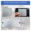 Dickno 2 PCS Car Registration and Insurance Holder, 10.6''4.8'' Essential Auto Card Glove Box Organizer with Closure, Vehicle Interior Accessories Perfect for Documents, Cards view 2