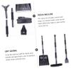FAVOMOTO 1set Detachable Snow Brush Ice Scraper Kit for Truck and Roof Multi-Function Tool Swivel Brush and Heavy-Duty Ice Scraper for Snow Removal view 3