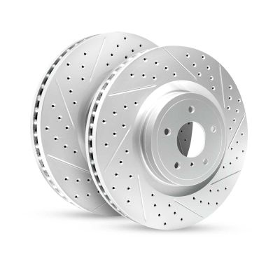 R1 Concepts Front Brake Rotors Fits 2019-2022 Toyota Corolla