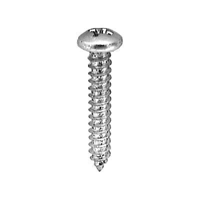 Auveco # 13273 8 X 1-1/2" Phillips Pan Head Tapping Screw 18-8. Qty 25.