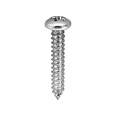 Auveco # 13273 8 X 1-1/2" Phillips Pan Head Tapping Screw 18-8. Qty 25.