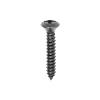 Auveco # 10167#8 X 1" Phillips Oval Head Tapping Screw Black Oxide. Qty 100. view 1