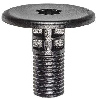 Auveco # 21854 Fits BMW Black Nylon Retainer. Qty 15.