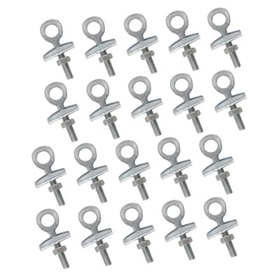 FAVOMOTO 20pcs Bike Chain Tension Adjusters Adjustable Chain Tighteners for Proper Alignment Construction Compatible Rear Entry Drop-outs Essential Cycling Accessories