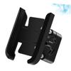 FAVOMOTO Aluminum Alloy Mobile Phone Holder for Motorcycle and ATV Rotatable Phone Mount Black Bracket for Navigation and Riding Equipment view 3