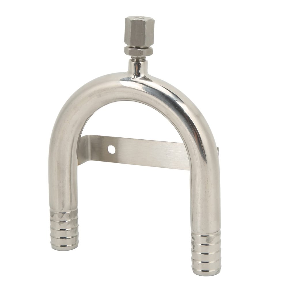Vented Loop, 19.6mm Siphon Vented Loop 316 Stainless Steel Polished Rustproof for Boats Yachts RVs Ships and Motorhomes, RV Sewer Hose Carriers & Fittings