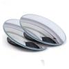 2Pcs Round Frame Convex Blind Spot Mirror Safety Driving Wide-Angle 360 Degree Adjustable Clear Rearview Mirror Car Accessories (Size : B-01) view 1