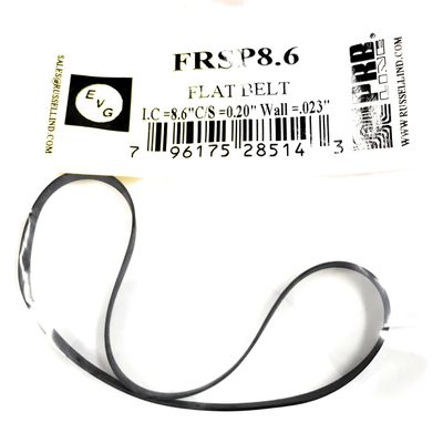 Drive Belt for Tape Players Flat Rubber FRSP8.6 EVG/PRB (1PC) 8.6"I.C. X .20"C/S X .023" Wall